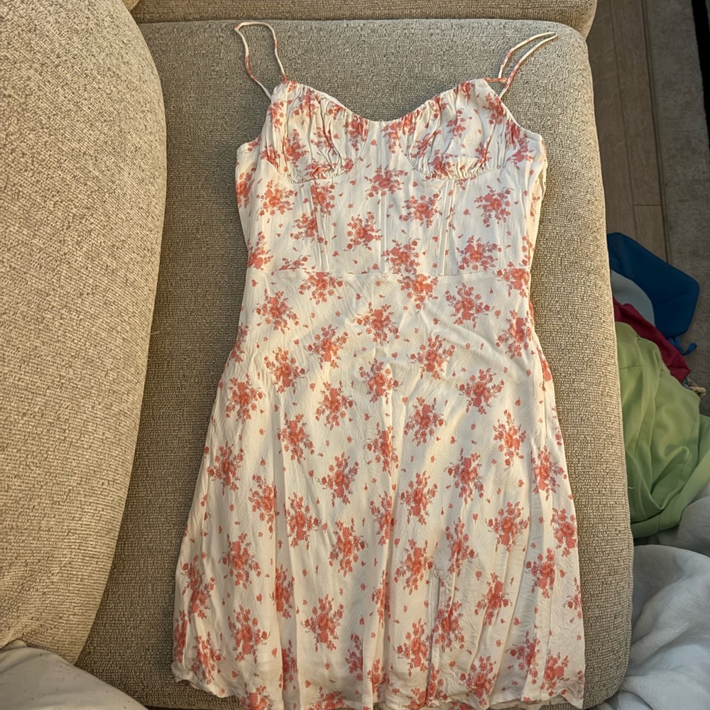 Floral Spaghetti Strap Dress